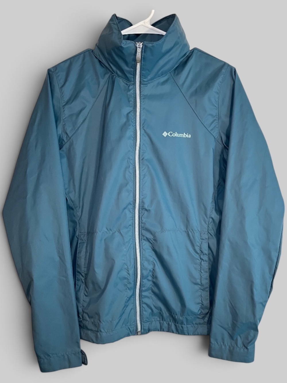 Columbia Women's Teal Switchback III Rain Jacket Size S